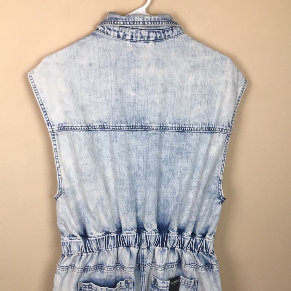 Blank NYC Light Blue Denim Romper - Picture 8 of 13